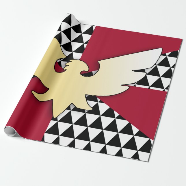 Dra Drag Pride Flagga Presentpapper (Utrullad)