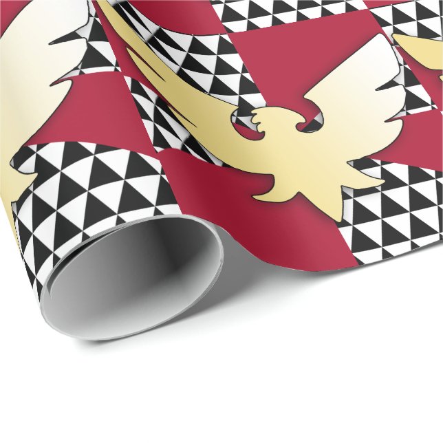 Dra Drag Pride Flagga Presentpapper (Rullad Hörn)