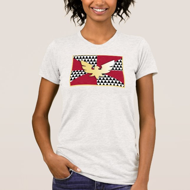 Dra Drag Pride Flagga T Shirt (Framsida)