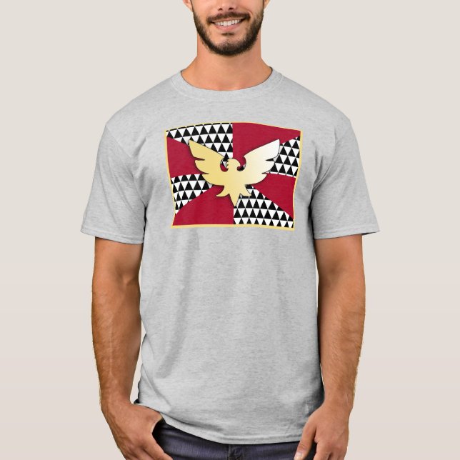 Dra Drag Pride Flagga T Shirt (Framsida)