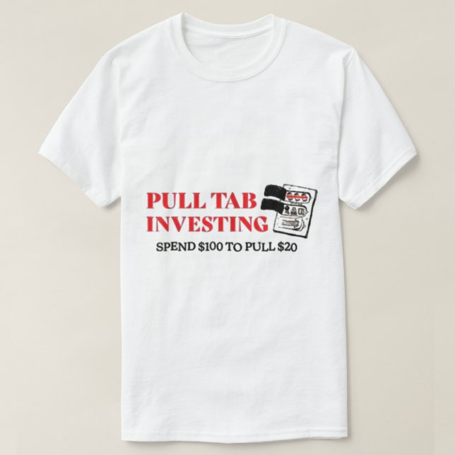 Dra fliken och investera 100 för att dra 20 t shirt (Design framsida)