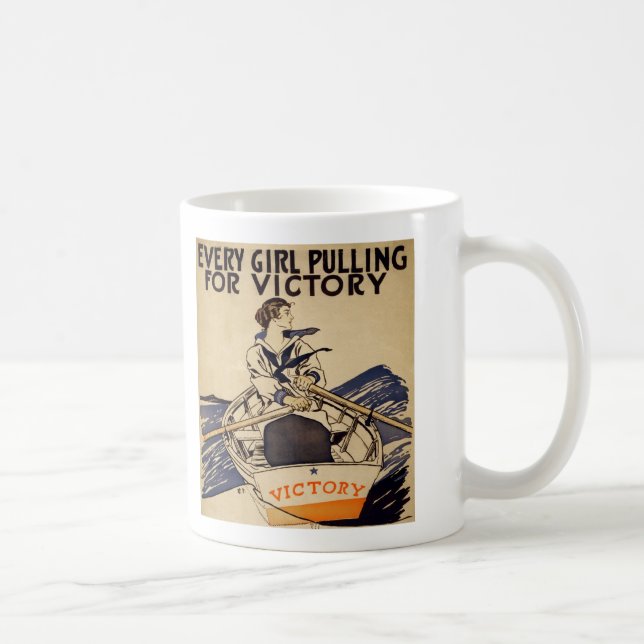 DRA FÖR SEGER KAFFEMUGG (Höger)