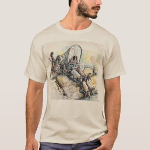 Dra för vagntåg tee shirt