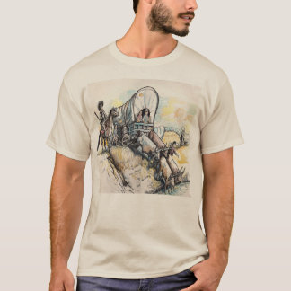 Dra för vagntåg tee shirt
