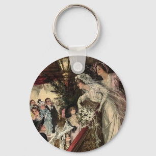 Dra genom Bouquet Nyckelring