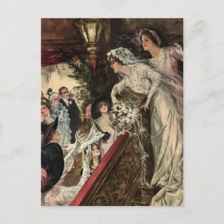 Dra genom Bouquet Vykort