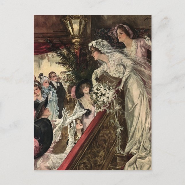 Dra genom Bouquet Vykort (Framsida)