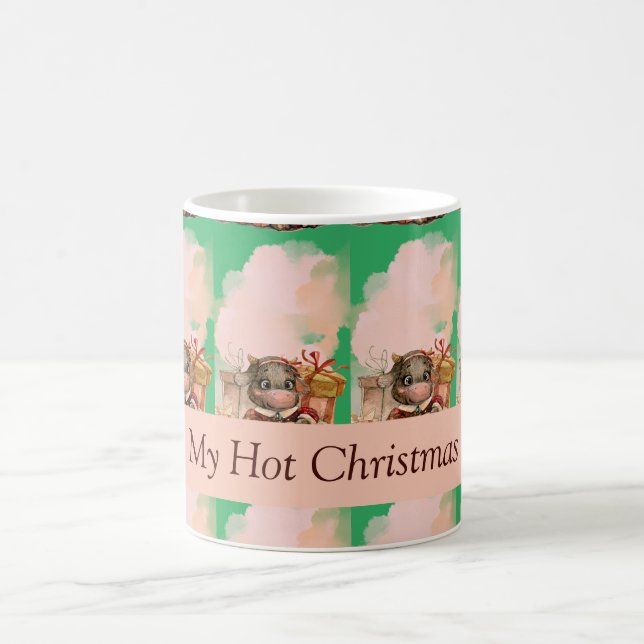 Dra Grönt för julhelg Kaffemugg (Center)