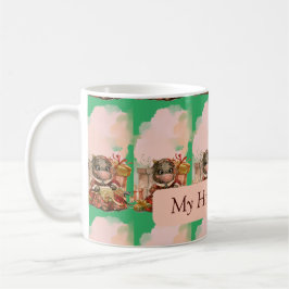 Dra Grönt för julhelg Kaffemugg