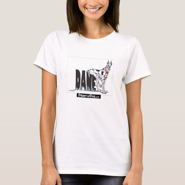 Dra hunden t-shirt (Framsida)