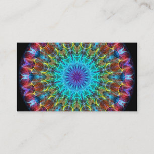 Dra i kaleidoscope visitkort