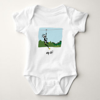 "Dra igen blixtlåset på det! ", T-shirt
