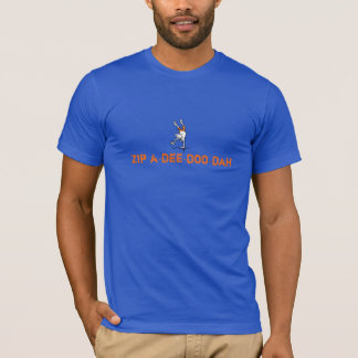 Dra igen blixtlåset på en Dee Doo Dah övar Tee Shirt
