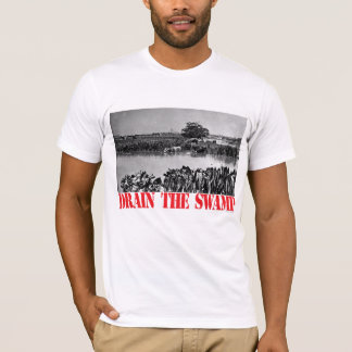 DRA IN SWAMP (Vintage Photo Huvudstad Cows) T Shirt