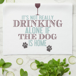 Dra med Hund | Funny Kitchen Towel Kökshandduk