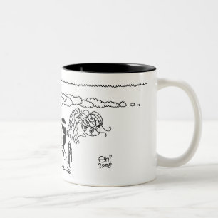 Dra mig Två-Tonad mugg