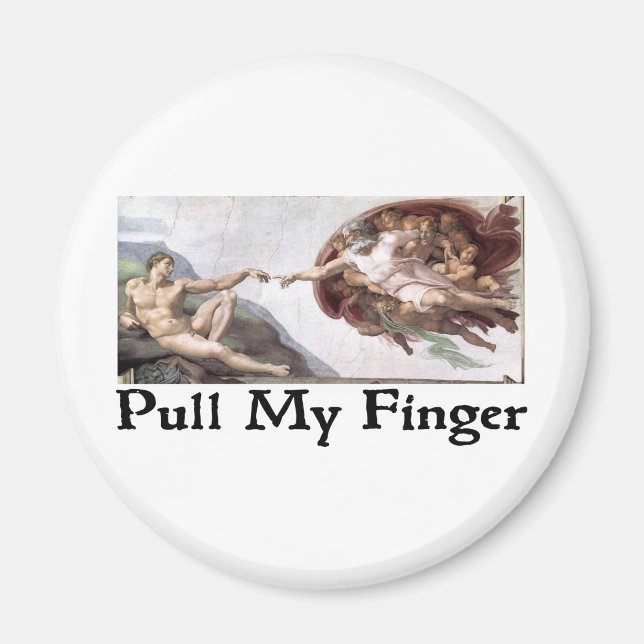 Dra min Finger Magnet (Framsidan)