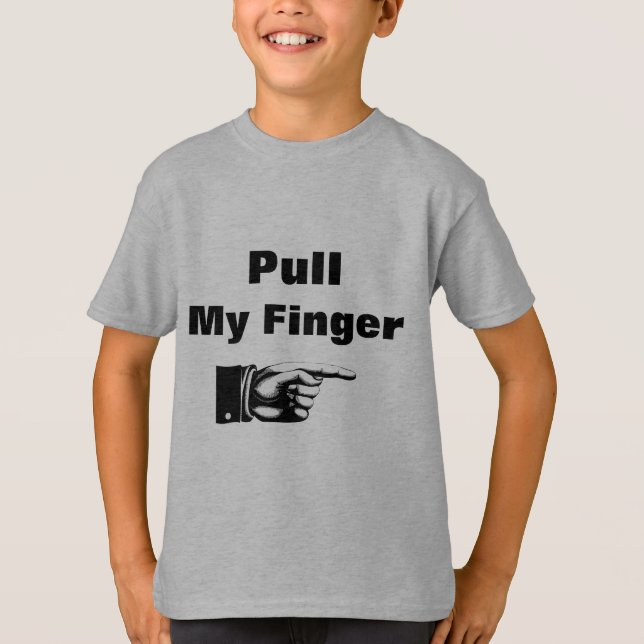 Dra min Finger T-Shirt (Framsida)