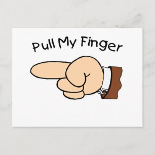 Dra min Finger Vykort