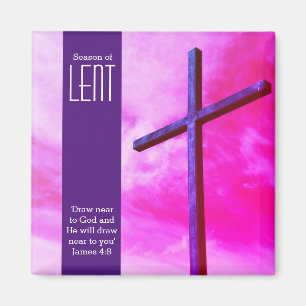 DRA NÄRA TILL GOD Lenten Påsk Magnet