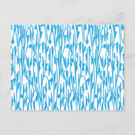 Dra och släpp Anpassningsbar här Helg Vykort