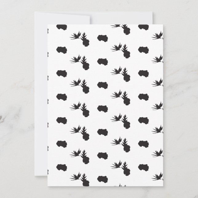 Dra och släpp design för unika gruppinbjudningar spara datumet (Framsida)