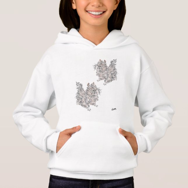 Dra över Hoodie: ekorrdag ut T Shirt (Framsida)