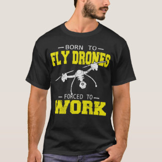 Dra pilot till multirotorkvadrat som är uppbyggd f t shirt