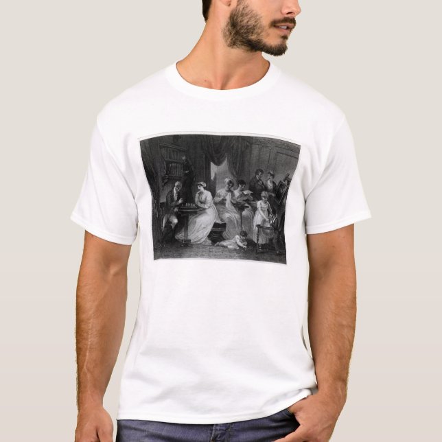 Dra rumplats, från "den sociala dagen" vid Peter T-shirt (Framsida)