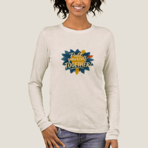Dra själv tillsammans med Sleeven Fullt Shirt T