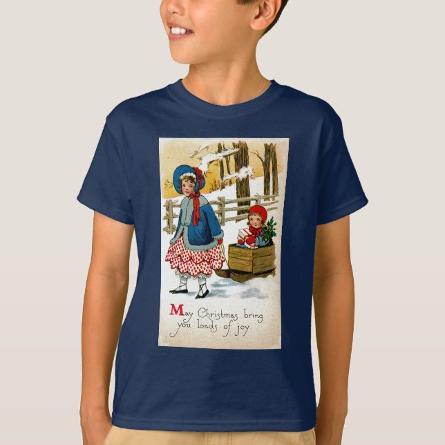 Dra släden tee shirt (Framsida)