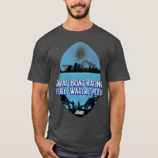 Dra snabbtvätt av Tävla bränsle Vatten med snabb s T Shirt