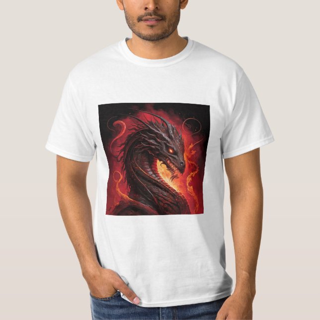 dra t-tröjor t shirt (Framsida)