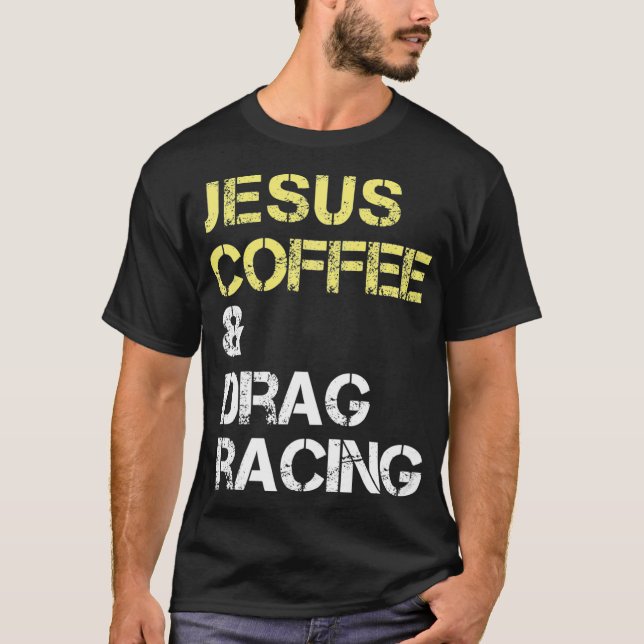 Dra Tävla Gift för Drag Racers Fläkt T Shirt (Framsida)