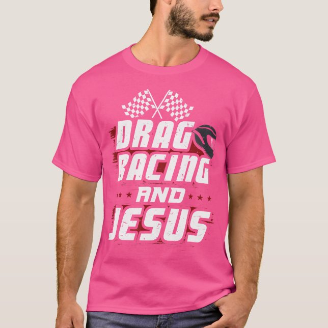 Dra Tävla och Jesus T Shirt (Framsida)