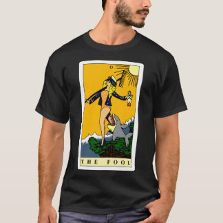 Dra Tävling Tarot Katya som Fool Tri-blend T-Shir T Shirt