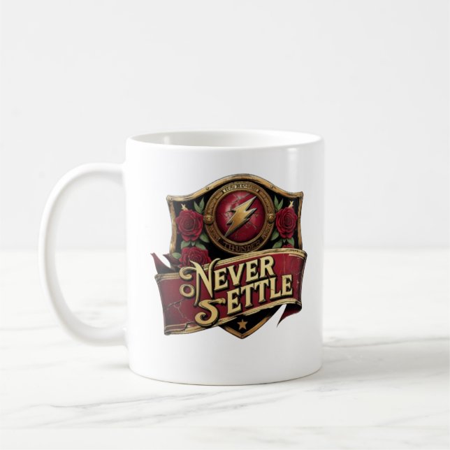 Dra till dina resultat kaffemugg (Vänster)