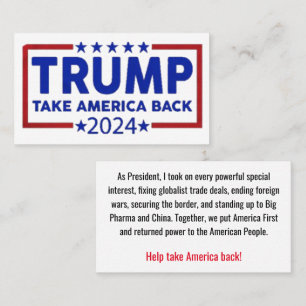 Dra tillbaka Amerika igen
