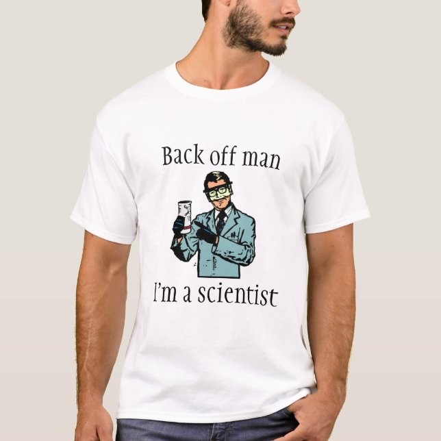 Dra tillbaka av manen, I-förmiddag en forskare Tee Shirt (Framsida)