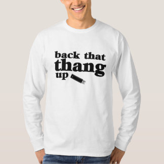 Dra tillbaka den Thang upp datorGeek T-shirt