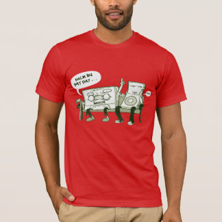 Dra tillbaka i min dag tee shirt