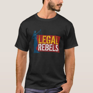Dra tillbaka i svart: Laglig rebelldamrättvisa T Shirt