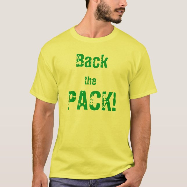 Dra tillbaka packen! t-shirt (Framsida)