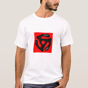 Dra tillbaka till den röda Mono skjortan för 45 T Shirt