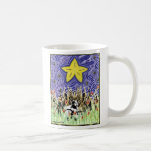 Dra tillbaka till den trädgårds- muggen kaffemugg