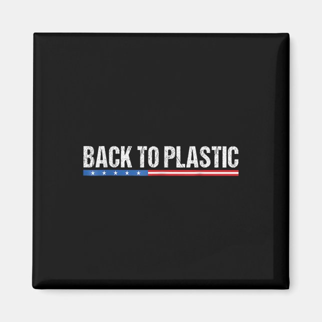 Dra tillbaka till plastfin magnet (Framsidan)