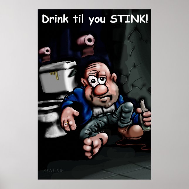 Dra tills du slutar poster (Framsidan)