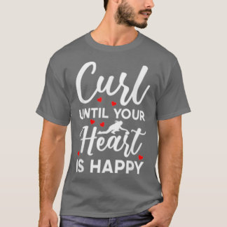 Dra tills hjärtat är att Lycklig krämar T Shirt