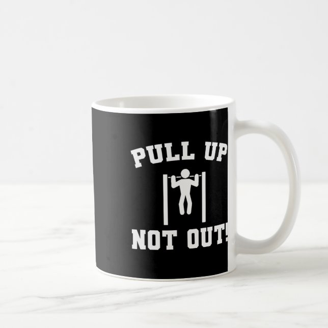 Dra upp icke-upphöjande viktande boardbyggande Pow Kaffemugg (Höger)