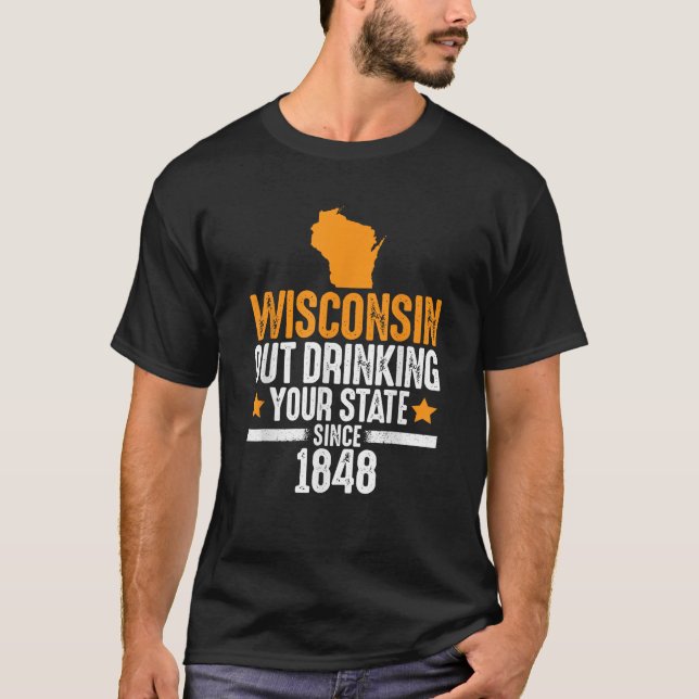 Dra ut ditt tillstånd sedan 1848 lustigt t shirt (Framsida)